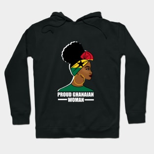 Proud Ghanaian Woman, Ghana Flag, African Hoodie